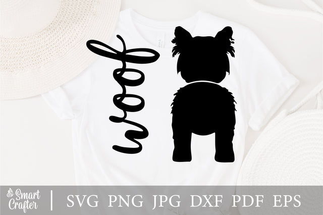 Yorkshire Dog Svg, Dachshund Dog Butt Hook Svg File, Pet Svg, Dog Butt Leash Holder SVG, Dog butt PNG, Woof svg, Digital Cut File, CNC file SVG Fauz 