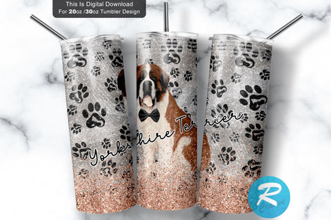Yorkshire Terrier 20 oz / 30 oz Tumbler PNG Sublimation Regulrcrative 