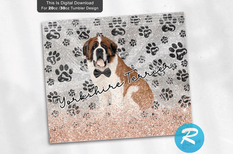 Yorkshire Terrier 20 oz / 30 oz Tumbler PNG Sublimation Regulrcrative 