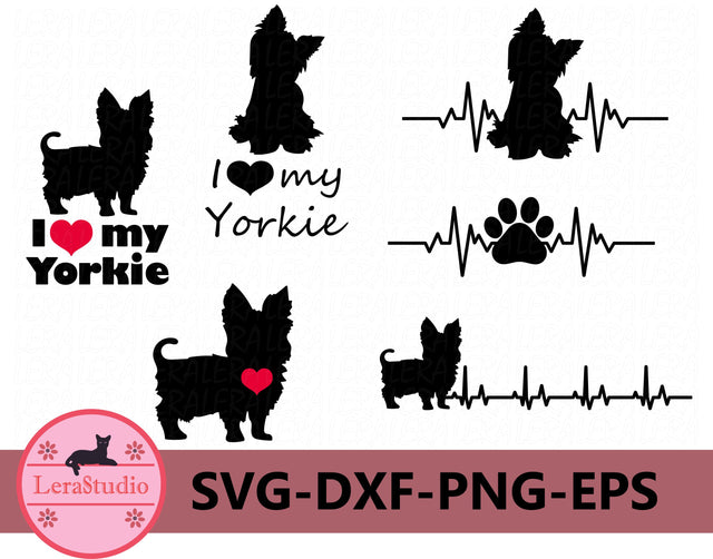 Yorkshire Terrier Svg SVG Lerastudio 