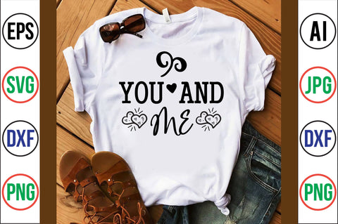 You and Me SVG SVG nirmal108roy 