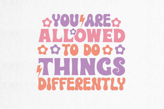 you are allowed to do things differently SVG farhad farhad 