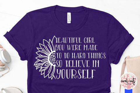 You are beautiful for you are fearfully & wonderfully made SVG CoralCutsSVG 