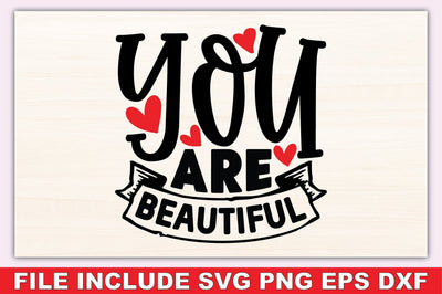 You Are Beautiful SVG Ariyan 