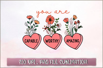 You are capable worthy amazing Sublimation SVG Shetara Begum 