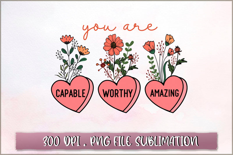You are capable worthy amazing Sublimation SVG Shetara Begum 