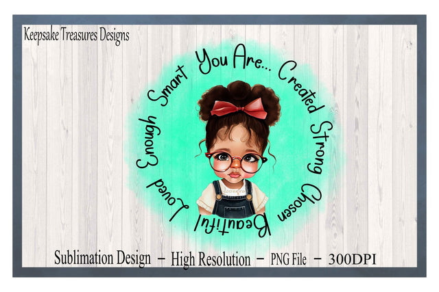 You Are Created Empowerment Design, Sublimation PNG, Watercolor Background, Digital Download, Sublimation Printing Sublimation Keepsake Treasures Designs LLC. 