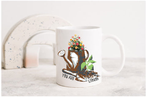 You Are Enough Watering Can Sublimation Sublimation Jagonath Roy 