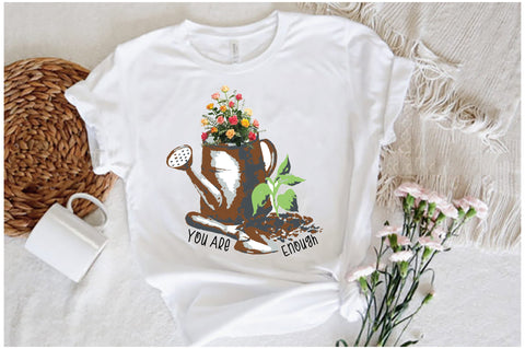 You Are Enough Watering Can Sublimation Sublimation Jagonath Roy 