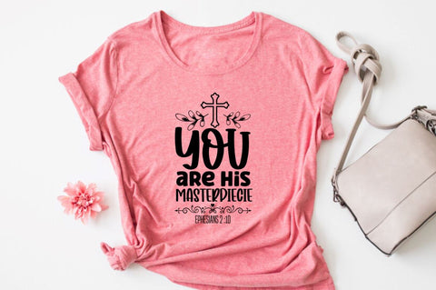 You are his masterpiecie ephesians 2 :10 SVG SVG DESIGNISTIC 