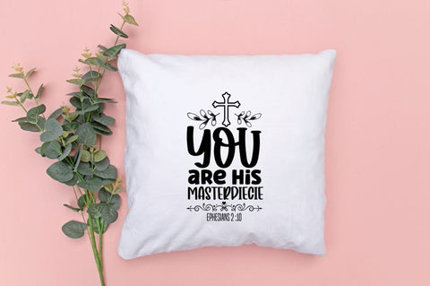 You are his masterpiecie ephesians 2 :10 SVG SVG DESIGNISTIC 