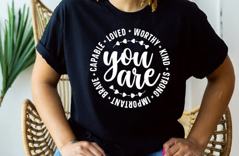 You are kind loved strong svg, Motivational svg, svg t-shirt, t-shirt designs, Valentine Svg Designs, inspirational svg design SVG MD mominul islam 