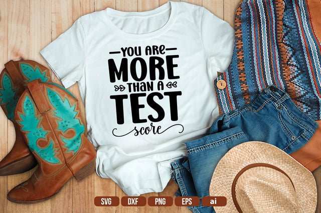 You Are More Than A Test Score SVG SVG shah alam 