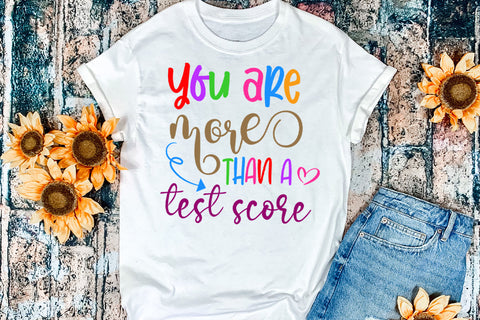 You Are More Than Test Score Sublimation I Teacher Testing Sublimation Happy Printables Club 