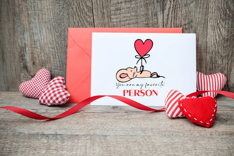 You are my favorite person - Valentines day quote svg SVG LuckyTurtleArt 