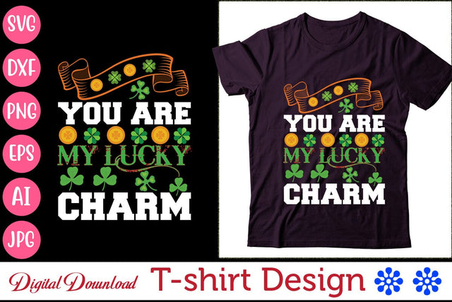You are my lucky charm SVG Newmockups 