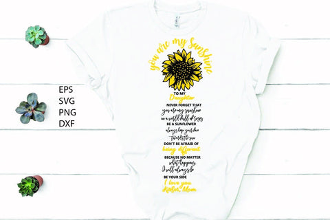 You are my sunshine svg , Sunflower svg, sunshine svg SVG Paper Switch 