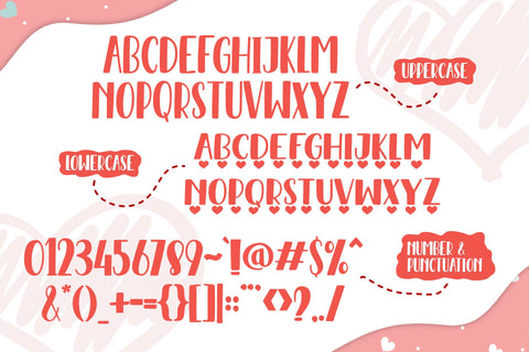 You Are My Valentine Font Holydie Studio 