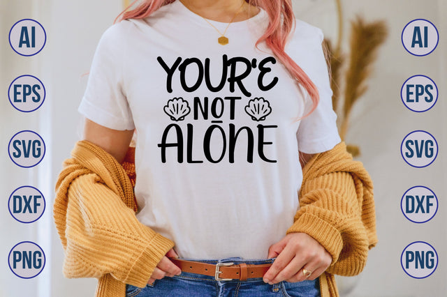 you are not alone svg SVG nirmal108roy 