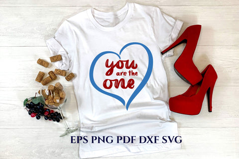 You are the one Valentine quotes. SVG SVG Angelina Semenova 