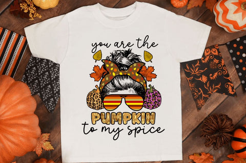 You are the pumpkin to my spice Sublimation PNG, Vintage Autumn Sublimation Design Sublimation Regulrcrative 