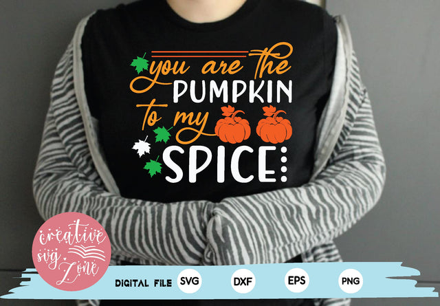 you are the pumpkin to my spice SVG md faruk hossain 