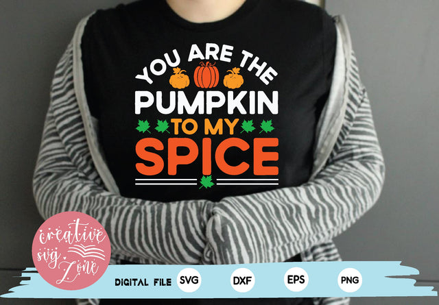 you are the pumpkin to my spice SVG md faruk hossain 
