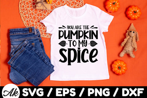 You are the pumpkin to my spice svg SVG akazaddesign 