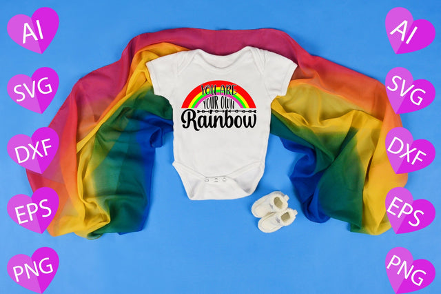 You Are Your Own Rainbow SVG CraftlabSvg29 