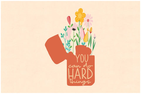 You Can Do Hard Things Sublimation Sublimation Jagonath Roy 
