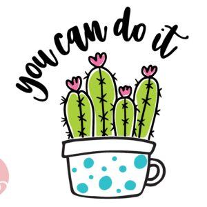 You Can Do It SVG So Fontsy Design Shop 