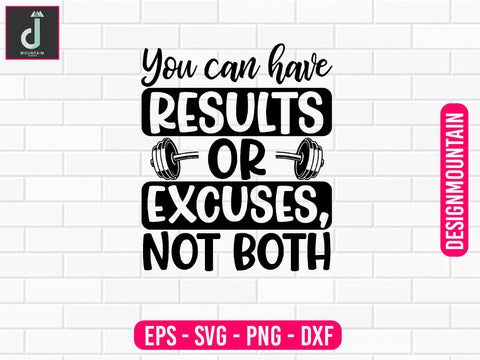 You can have result or excuses not both svg cut file SVG Alihossainbd 