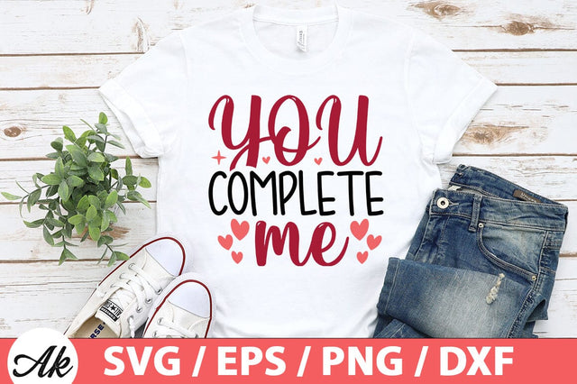 You complete me SVG SVG akazaddesign 