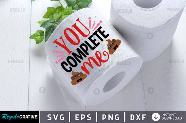 You complete me SVG SVG Regulrcrative 