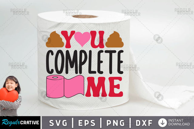 You complete me SVG SVG Regulrcrative 