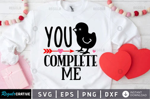 You complete me SVG SVG Regulrcrative 