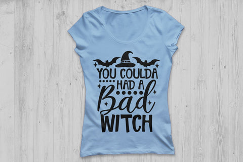 You Coulda Had A Bad Witch| Halloween Witch SVG Cutting Files. SVG CosmosFineArt 