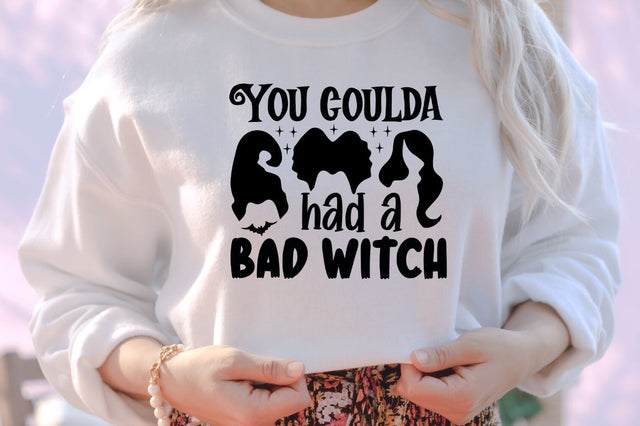 You coulda had a bad witch SVG SVG DESIGNISTIC 