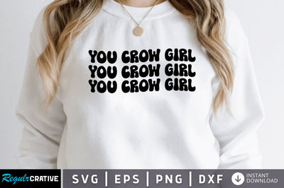 You crow girl SVG SVG Regulrcrative 