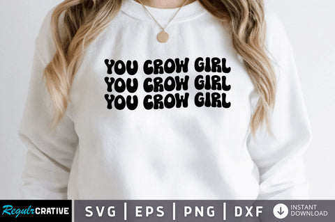 You crow girl SVG SVG Regulrcrative 