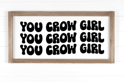 You crow girl SVG SVG Regulrcrative 