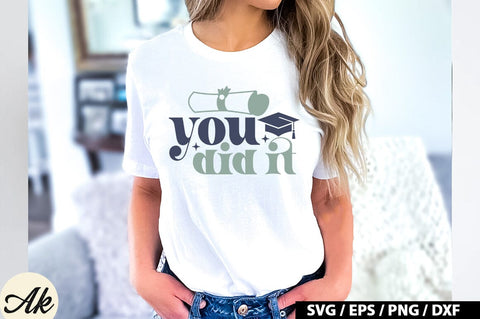 You did it Retro SVG SVG akazaddesign 