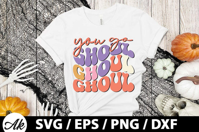 You go ghoul Retro SVG SVG akazaddesign 