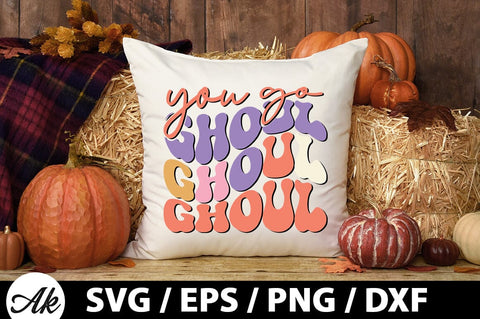 You go ghoul Retro SVG SVG akazaddesign 