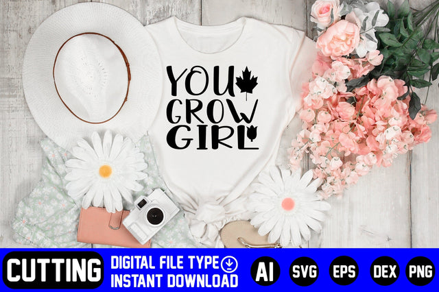 You Grow Girl SVG CraftlabSvg29 