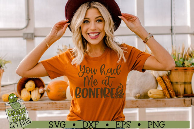 You Had Me at Bonfire SVG File SVG Crunchy Pickle 