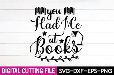 you had me at books SVG md faruk hossain 