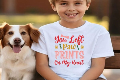 You Left Paw Prints On My Heart SVG Angelina750 