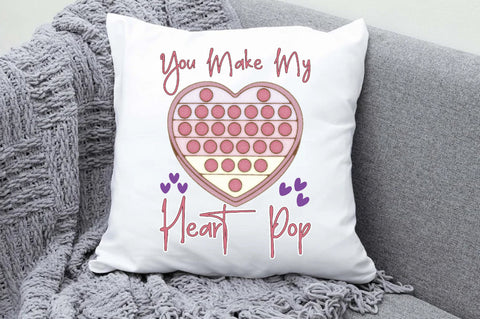 You Make My Heart Pop Sublimation Sublimation Jagonath Roy 