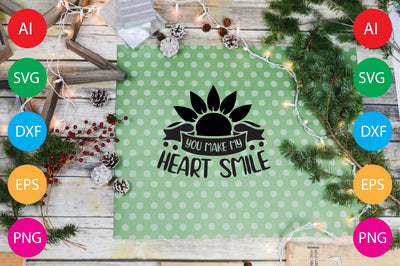You Make My Heart Smile SVG CraftlabSvg29 